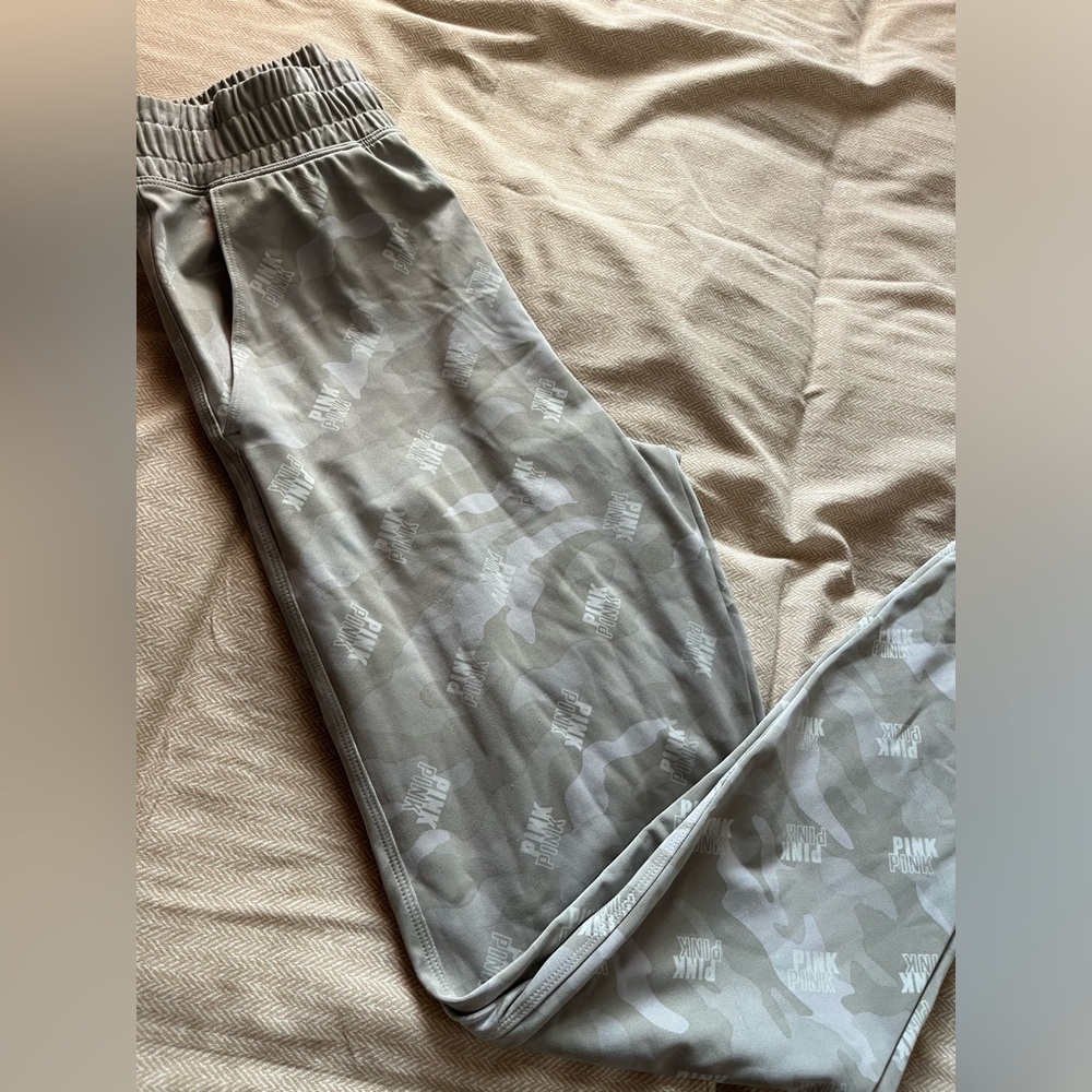 Small PINK camouflage joggers